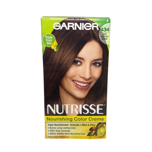 Garnier Hair Garnier Nutrisse Nourishing Creme Permanent Color 434